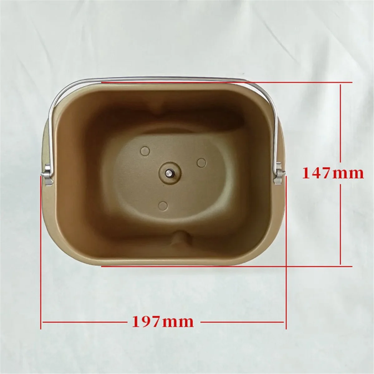 Household Bread Machine Accessories Bread Barrel Liner Mixer Bread Machine Baking Barrel Bread Machine Tray