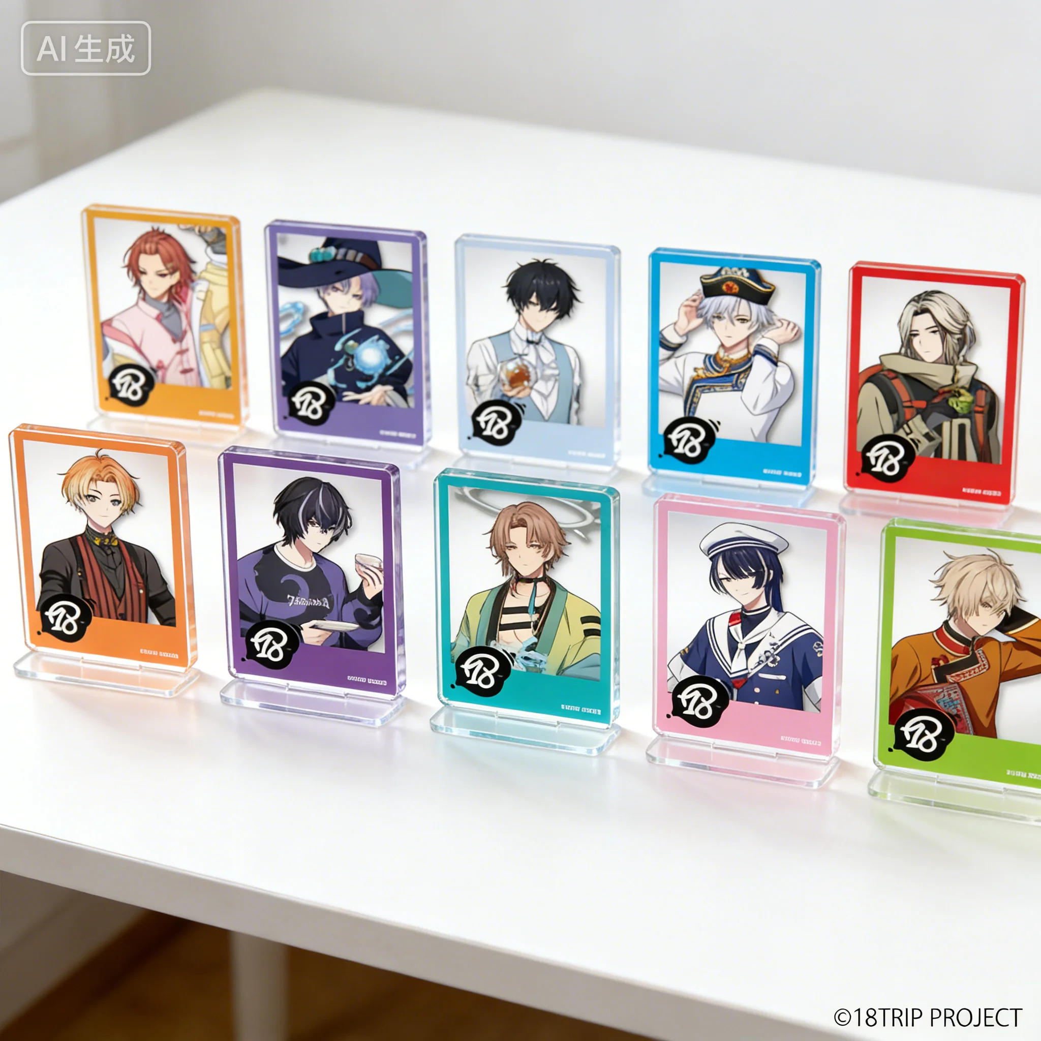 Game 18TRIP EIGHTEEN TRIP Kurama Ushio Shiramitsu Ryui - Soporte de acrílico, modelo, llaveros, adorno de escritorio, regalos para amigos