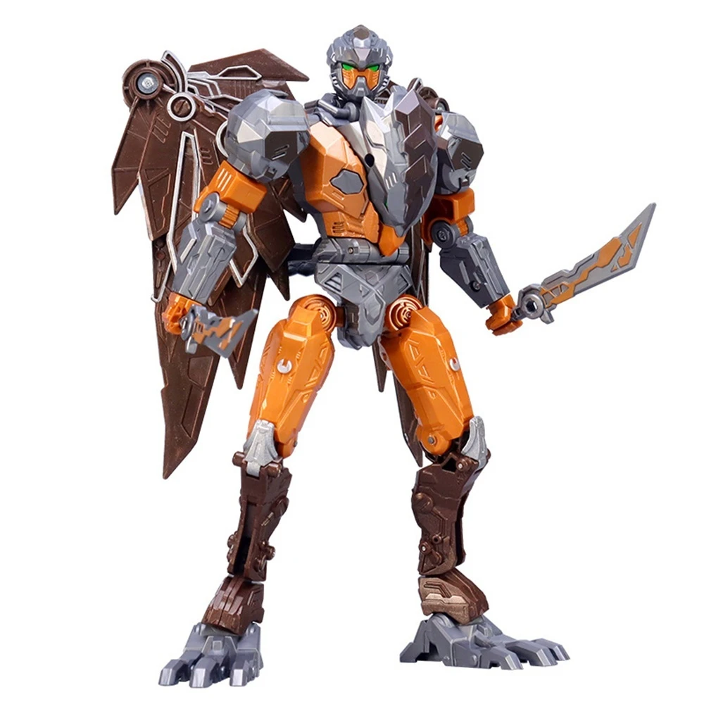 Transformed toy Eagle Guard King Kong robot children's educational model animal robot toy children's birthday gift