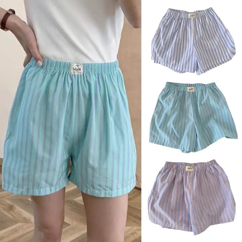 

Women's Underwear Soft Comfortable Lazy Style Home Clothes Girl Shorts Home Loose Waist Stretch Pants Boxer Briefs Sports Shorts