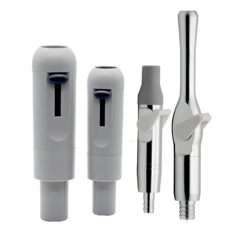 5Pairs Dental Universal HVE Valves Strong Weak Suction Handle Aluminum Head Saliva Ejector SE Adaptor Valves SL1255