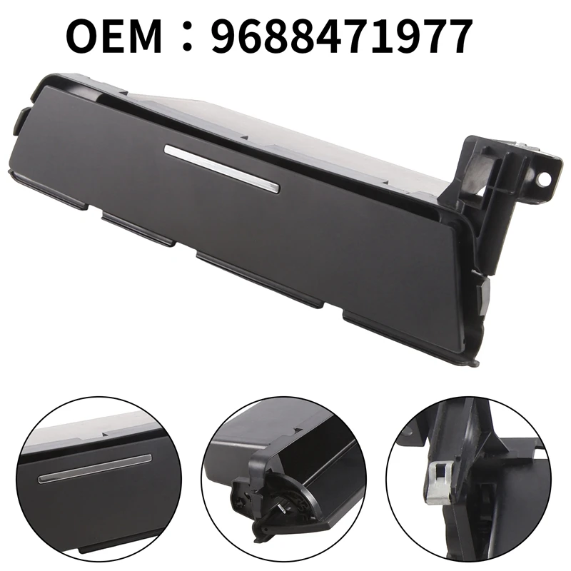 

9688471977 Car Instrument Debris Central Control CD Player Storage Box For Citroen C5 2010-2013 7591FC Replacement Accessories