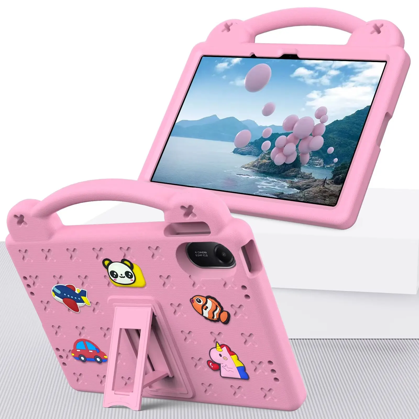 

Kids Cute EVA Cover For Redmi Pad 2 11 Pro 12.1 2025 Case Shockproof SE 4G Pad 8 7 11.2 For Xiaomi poco pad X1 M1 Tablet Coque