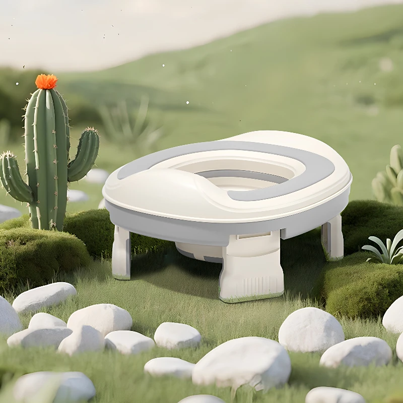 

Children's folding toilet, portable car toilet, outdoor travel urinal