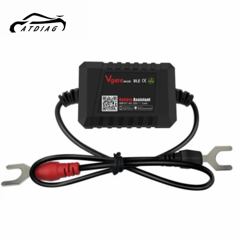 Vgate BA100 Car Battery Tester 12V Monitor Bluetooth 4.0 Car Battery Assistant work with iOS & Android Phone with 2023