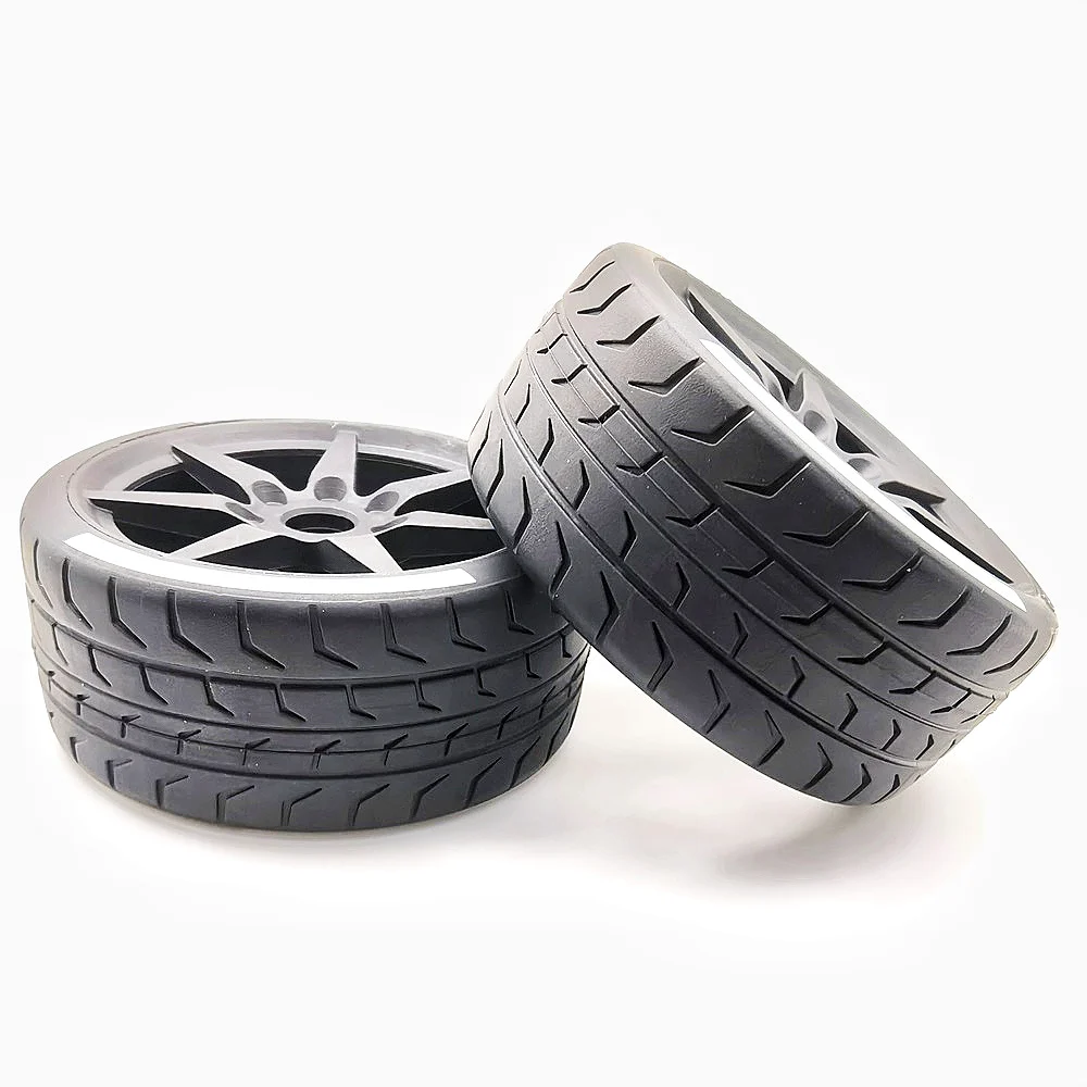 1/7 FSR GT Mustang Flat Running Tire Racing Road Wear-resistant Grip Strong DIY Car Accessories