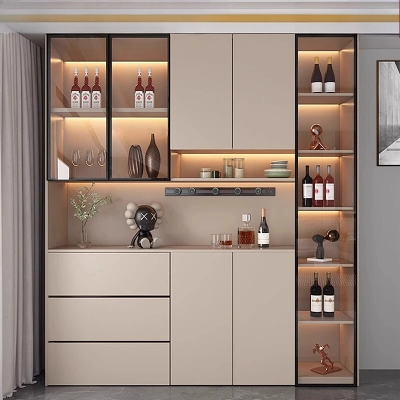 

Шкаф с выдвижным ящиком, украшение для виски, домашний барный шкаф, домашний деревянный шкаф для шампанского, башня, очки, пластиковый дозатор для ликера, уличный шкаф