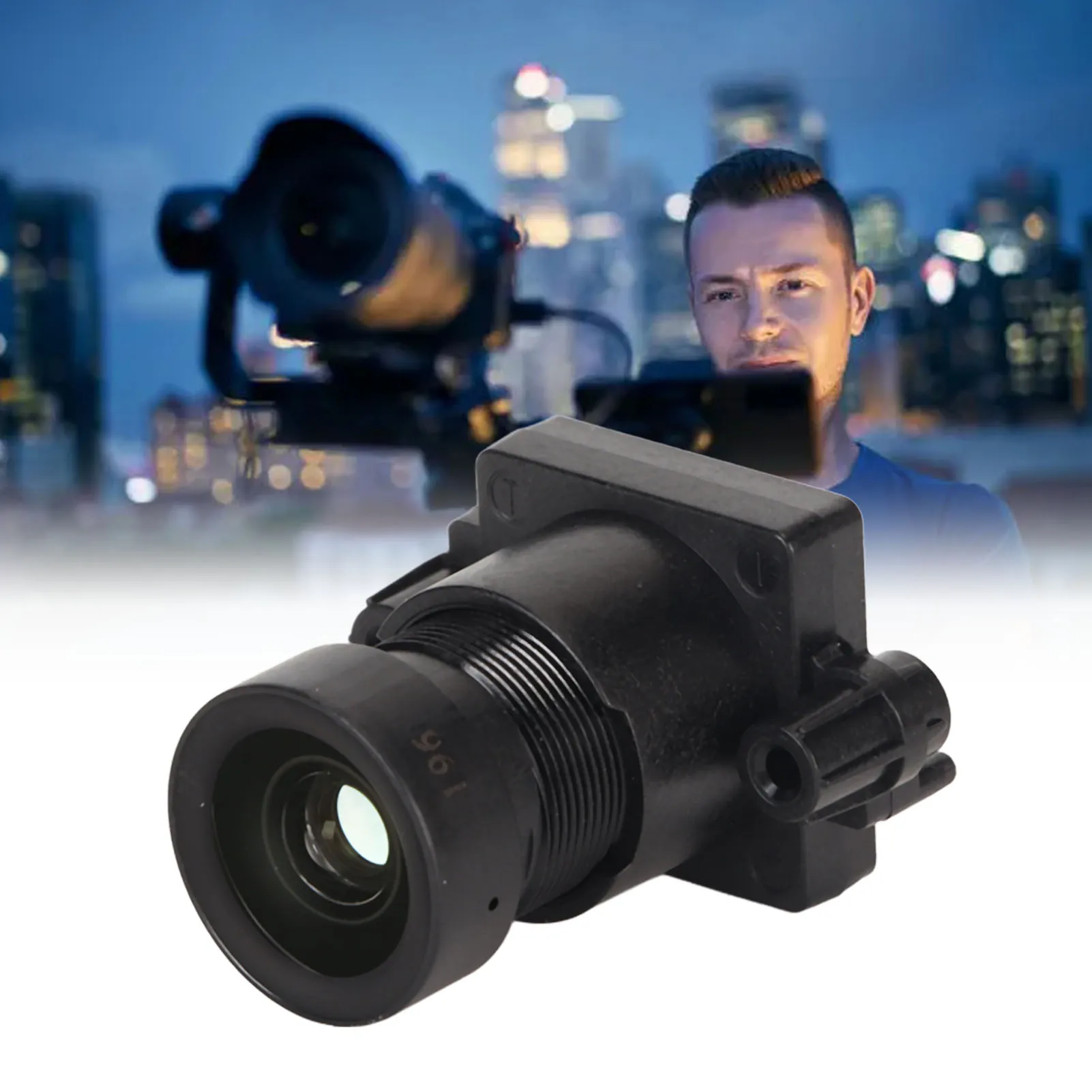 المهنية زاوية واسعة عدسة الكاميرا للأمن ، عالية الدقة ، 104 درجة ، 3MP ، HD ، 4 مللي متر ، F1.0