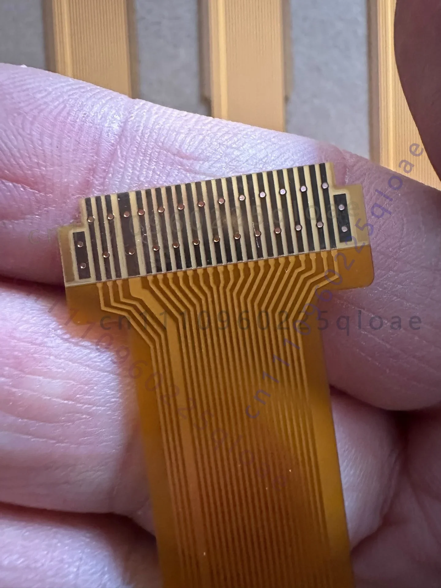 1PCS LCD Display FPC Flex Cable FOR Sony D-E500 Portable CD Player Replace Original Carbon Ribbon Screen Cable view 2