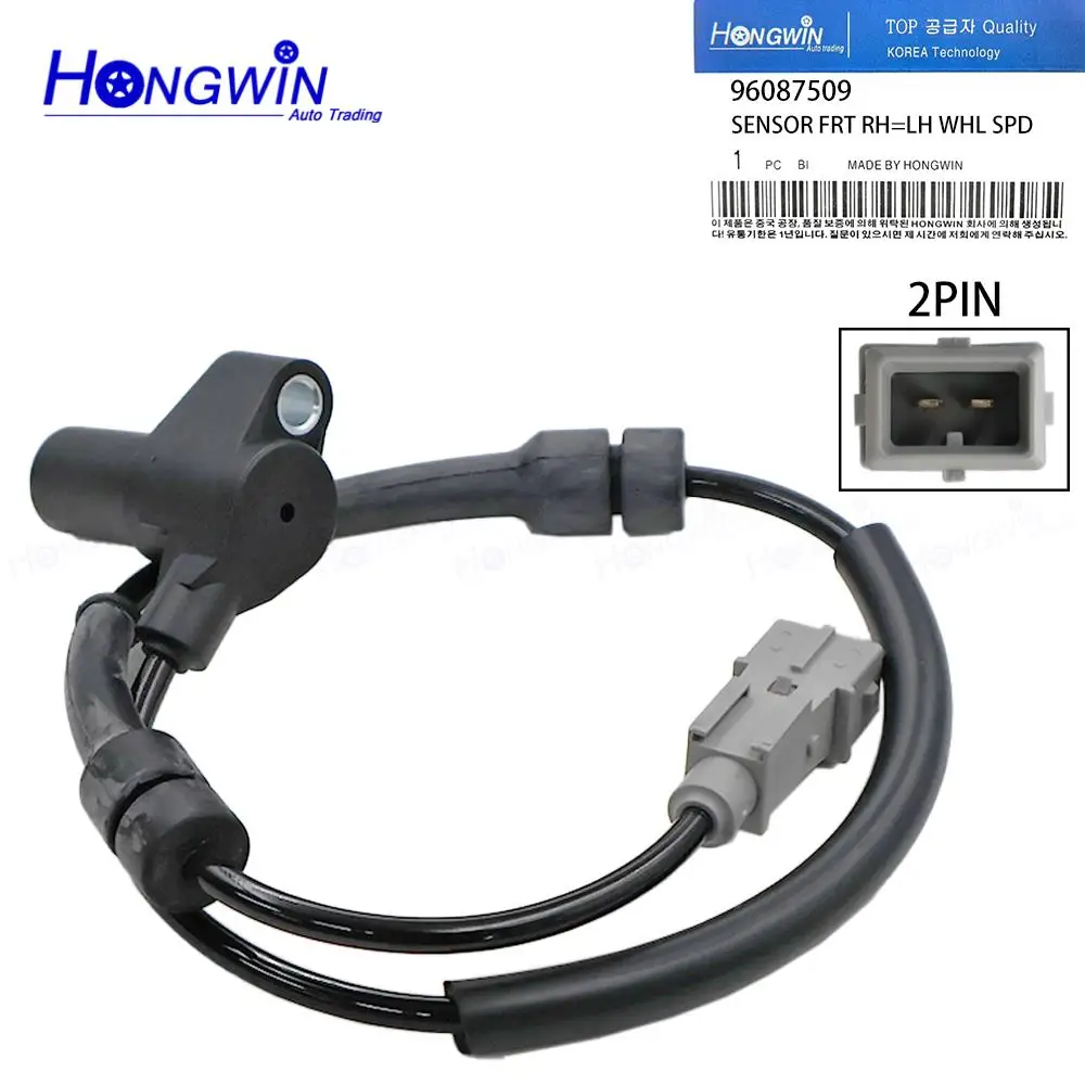 96087509 Front LH RH ABS Wheel Speed Sensor For Citroen ZX Break Estate N2 454547 453596087509 96180488 96217759