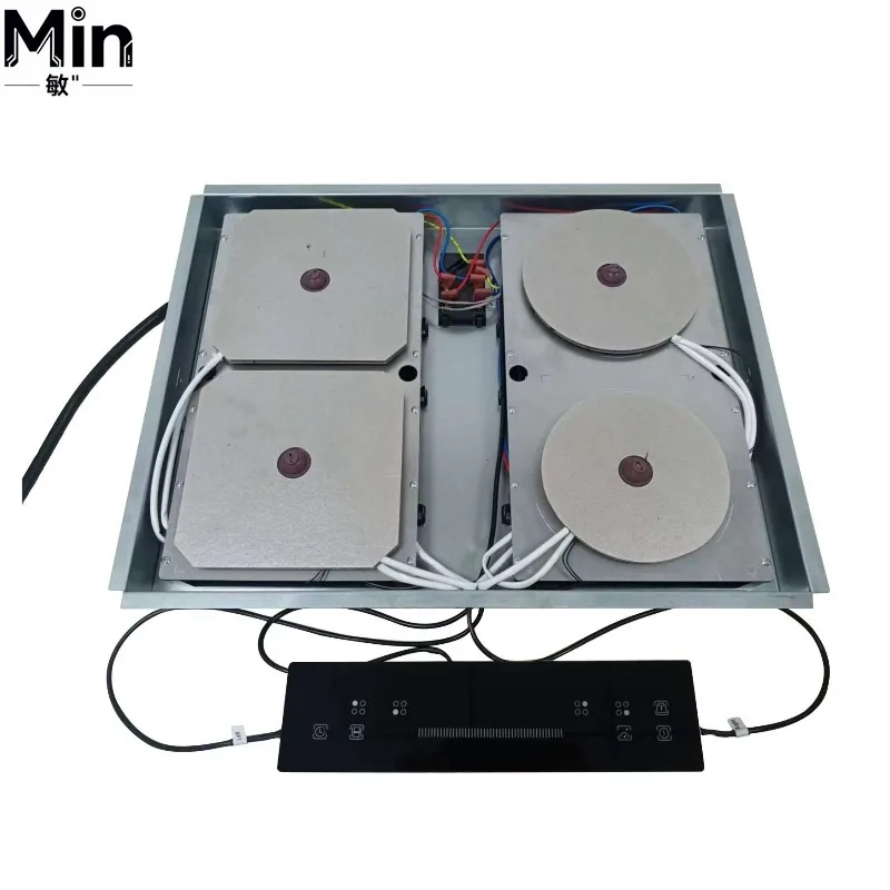 Built-in Sheep Pattern Stainless Steel Induction Cooker Hidden Granite Ceramic Stove Safety Energy Saving Induction