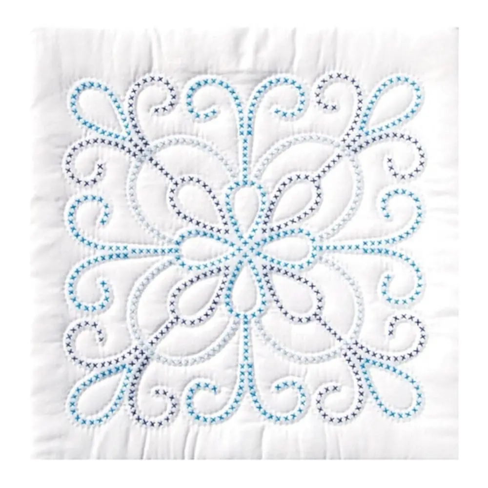 

732103 XX Design 6-Quilt Block, 18x18 дюймов, белый