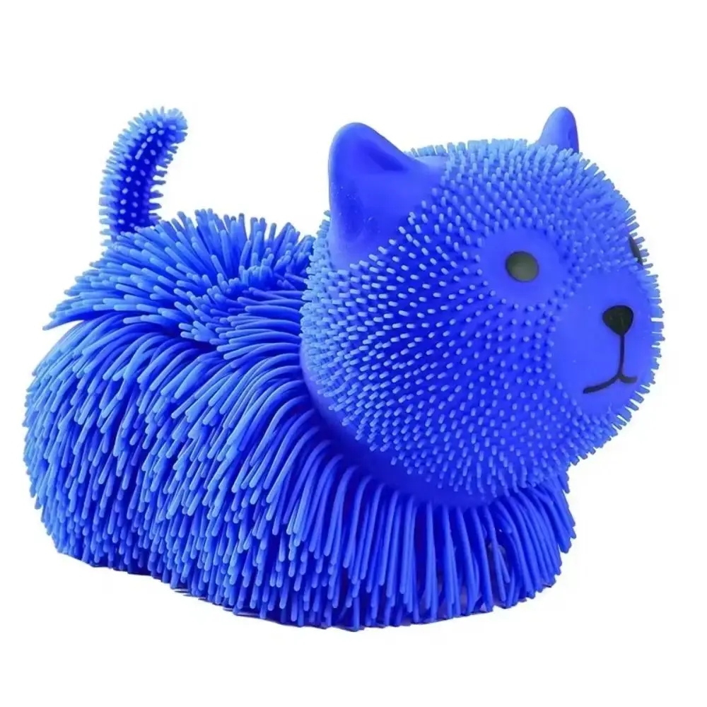 Cute Long Haired Vent Squeezing Toys Big Size Dog Cute Animal Squeezing Toy Fluffy Bunny 3D Sensory Toy Kids Gift