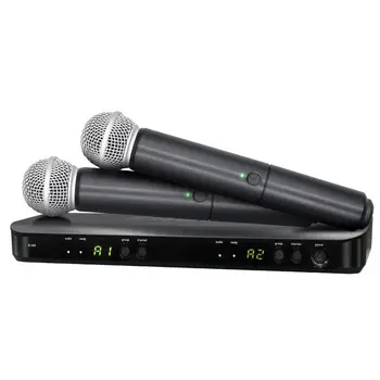 BLX288/SM58a Dual Vocal Wireless System Zwei dynamische Handmikrofone Beta58a für Live-Auftritte
