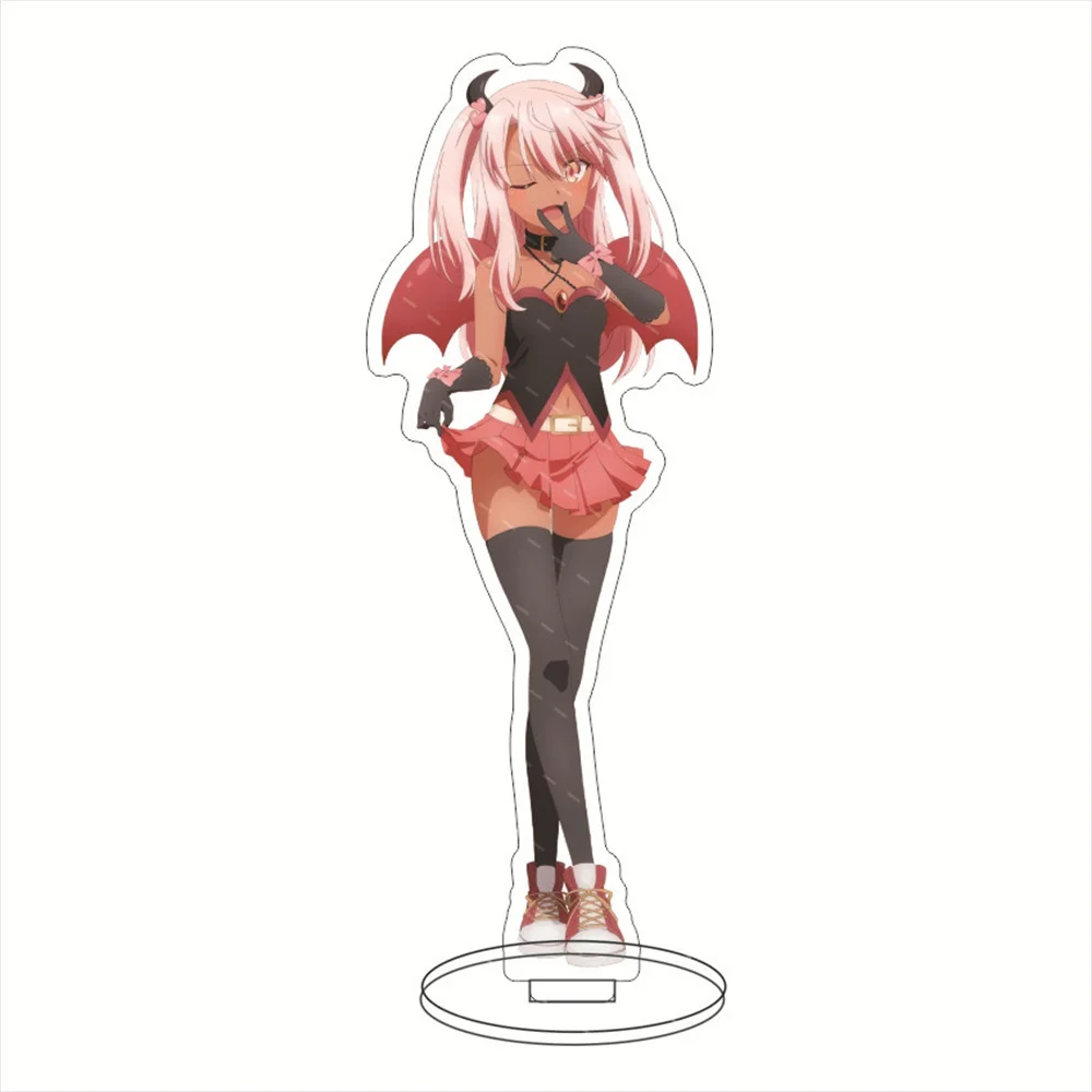 Anime Fate/kaleid liner Miyu Edelfelt Illyasviel Acrílico Figura Stand Figura Brinquedos Crianças para amigo Brinquedo de presente