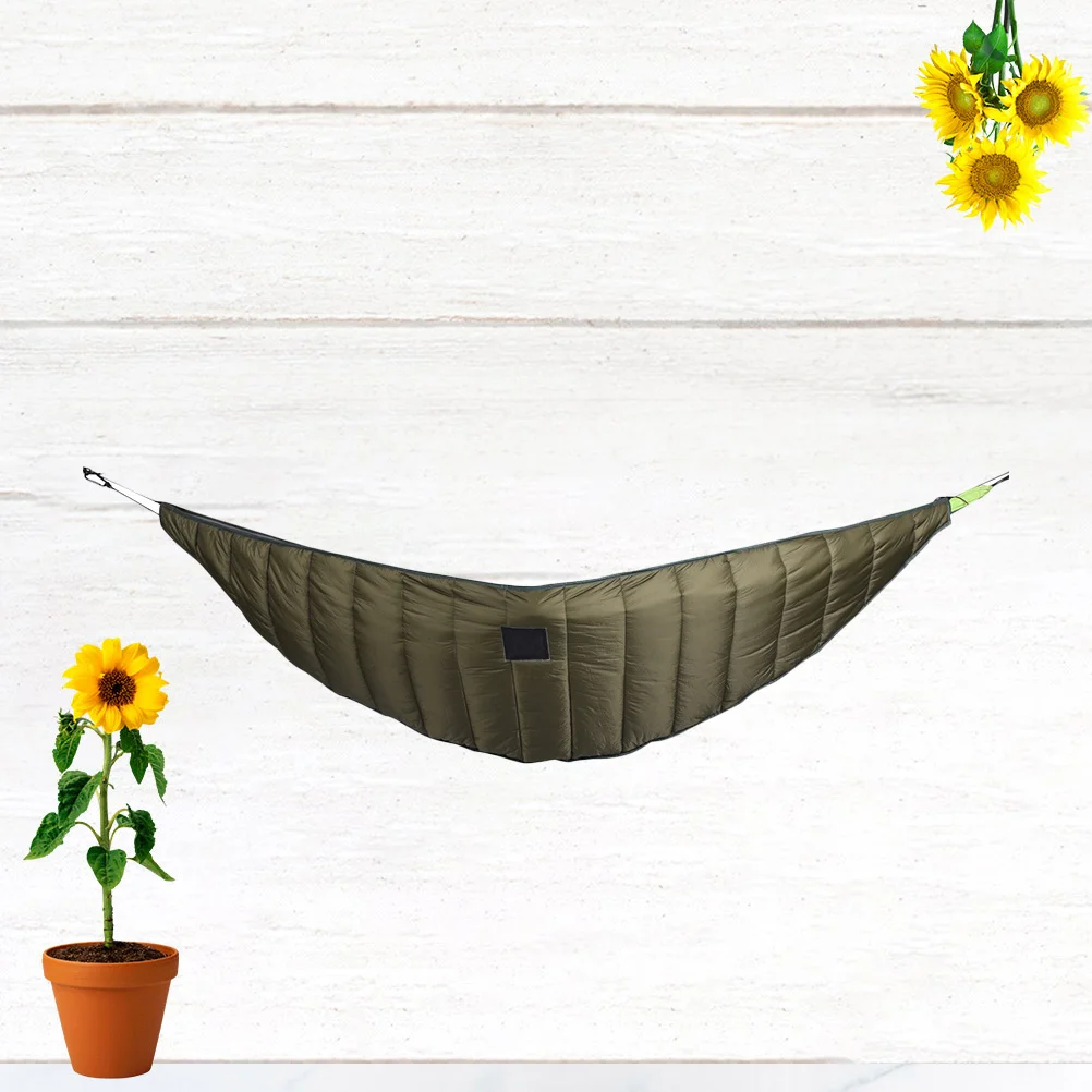 

Сверхмощный ветрозащитный теплый гамак, изоляционный чехол для зимнего кемпинга, портативный складной дизайн с надежными пряжками для улицы