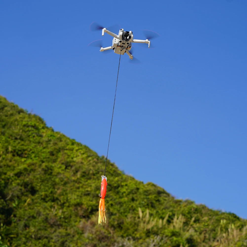 

Для DJI Mini 4 Pro Drone Airdrop Thrower System USB-зарядка, доставка полезной нагрузки, метатель дрона для рыбалки, свадебного поиска