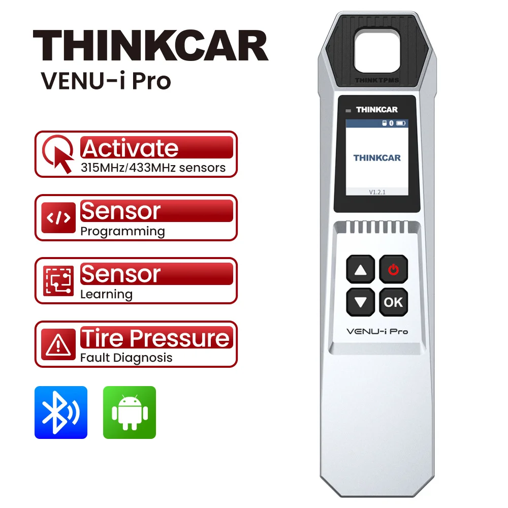 2025 Thinkcar VENU IPRO Tire Pressure Inspection Tools TPMS System Car Code Reader Sensor Programming Tools Work With 689BT VO7S