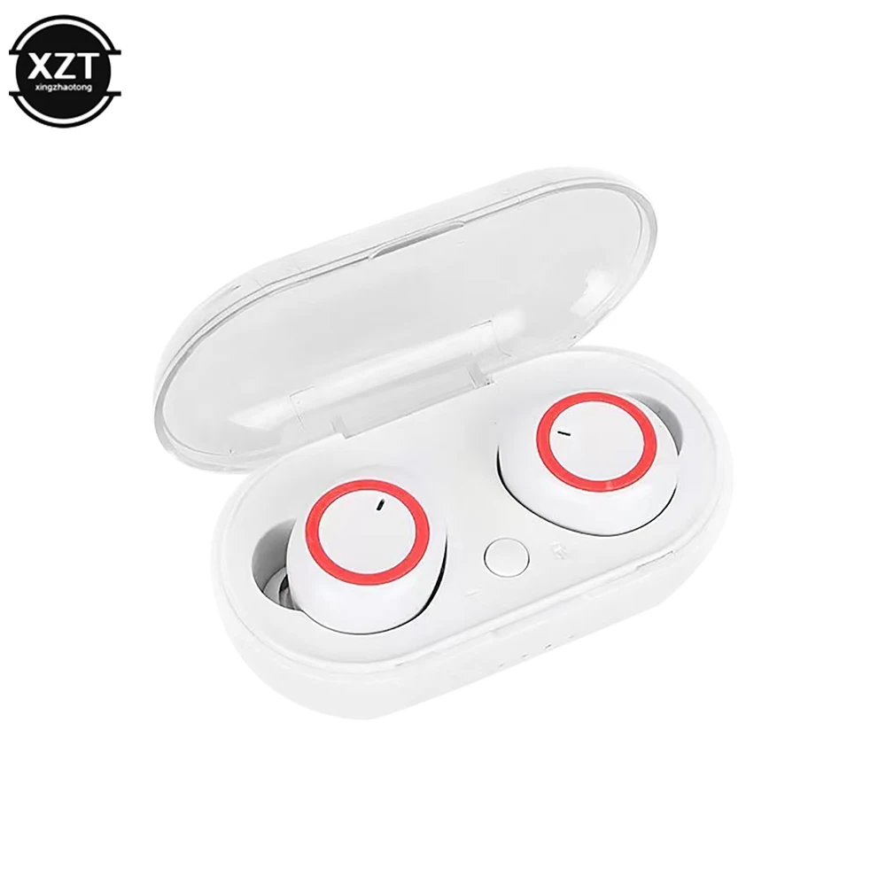 Bluetooth-compatible 5.0 Headset Sports Outdoor Wireless Earphone Touch In-ear Headphone with Charging Case