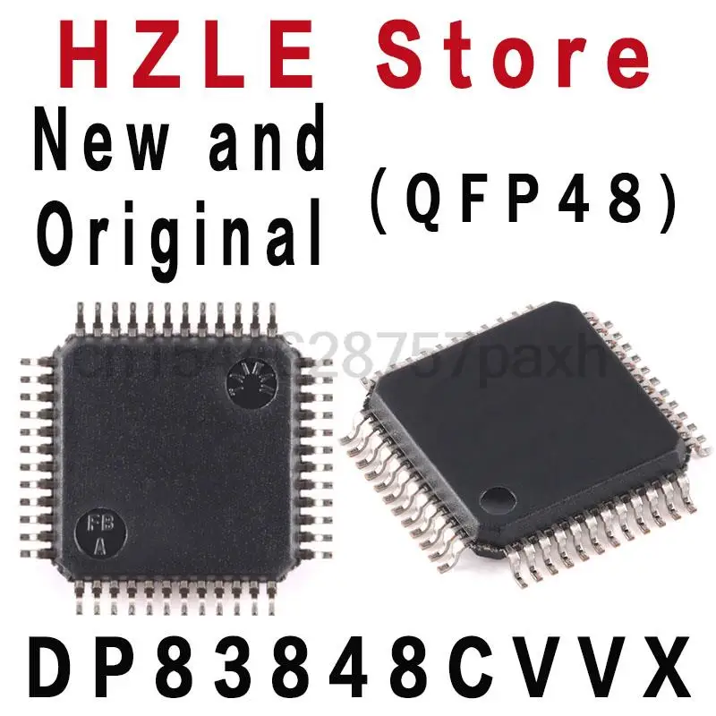 

10PCS New and Original DP83848 DP83848CVV DP83848VV QFP48 RONNY IC DP83848CVVX