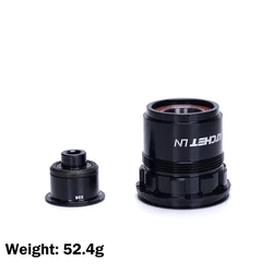 DT Standard Sealed Aluminum Bearing Kit, LN Freehub Body Ratchet, SRAM XDR, 142mm