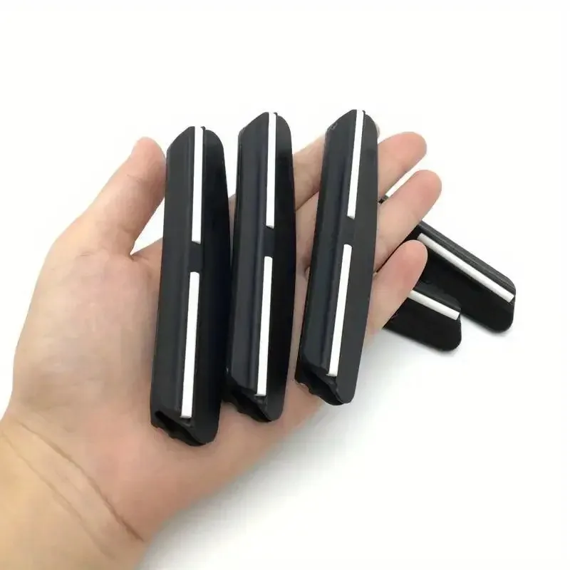 Professional Kitchen Knife Sharpener with Precise 15-Degree Angle Guide & Adjustable Clamp, Essential Knife Sharpening Tool for