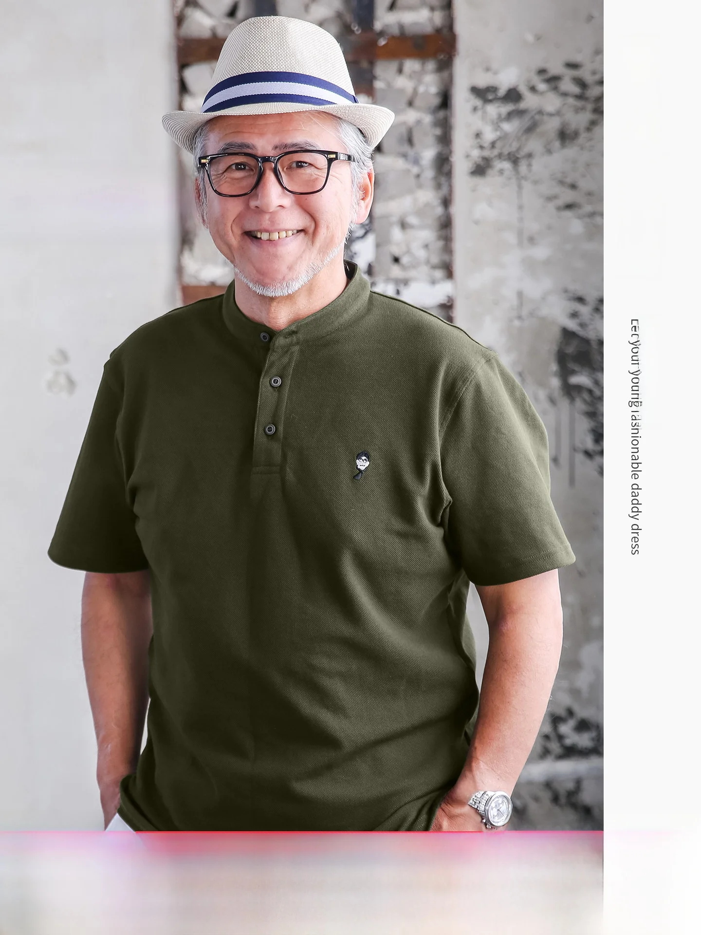 

Loose Fit Pure Cotton ort Sve irt for Middle-Aged And ly Men Breathable Comfortable Summer T-irt