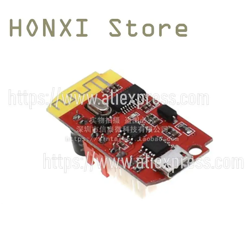 1 Stuks Ct14 Micro Stereo Bluetooth Audio Eindversterker Board Module 4.2 F Klasse 5 W + 5 W Met Opladen Diy Aangepaste Luidsprekers