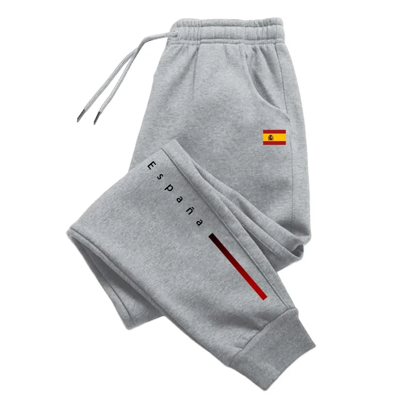 All Season Male Home Outdoor Comfort Soft Trousers 2026 New in Men's Sweatpants Fashion Espana Print Casual Sports Jogger Pants