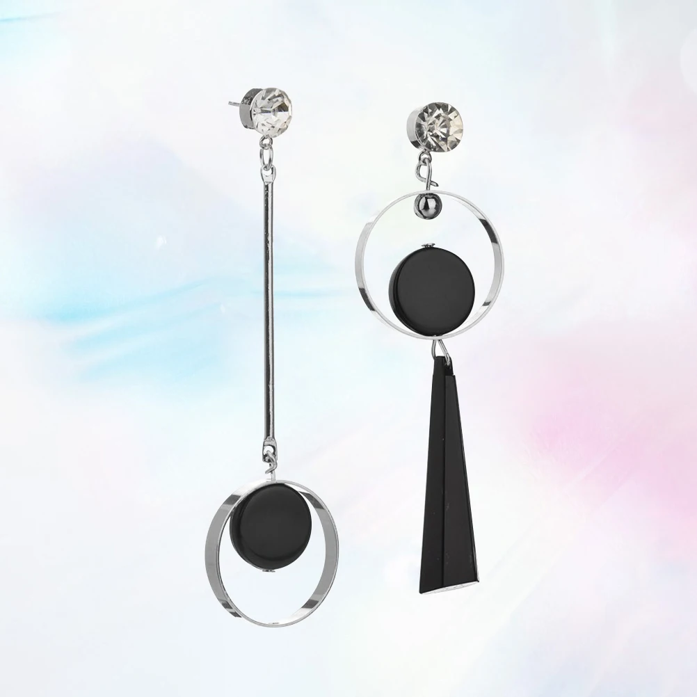 

Long Earrings Circle Dangle Wires Floral Tassel Daily Wear Women Jewelry Ethnic Style Retro Alloy Party Wedding Banquet Gift Ear