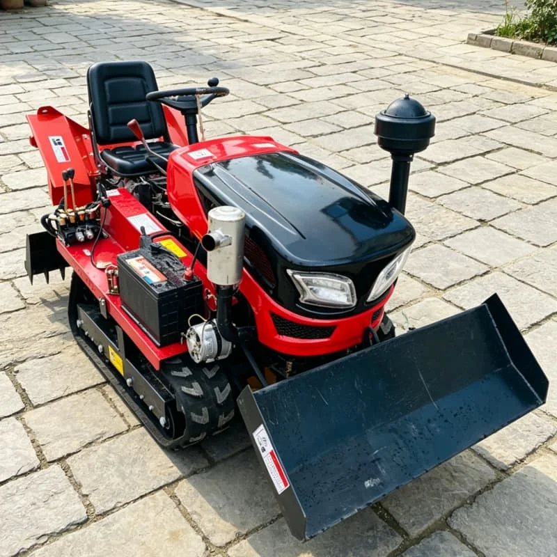 

Customized 2026 New Ploughing & Rotary Tiller, Hot-selling Crawler Tractor, Upgraded High-efficiency Farm Cultivator