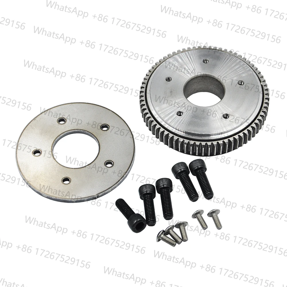 Upgrade Big Rotary Gear Plate Slewing Gear for 580 23 Channel Excavator 1:14 RC Metal Excavator Parts