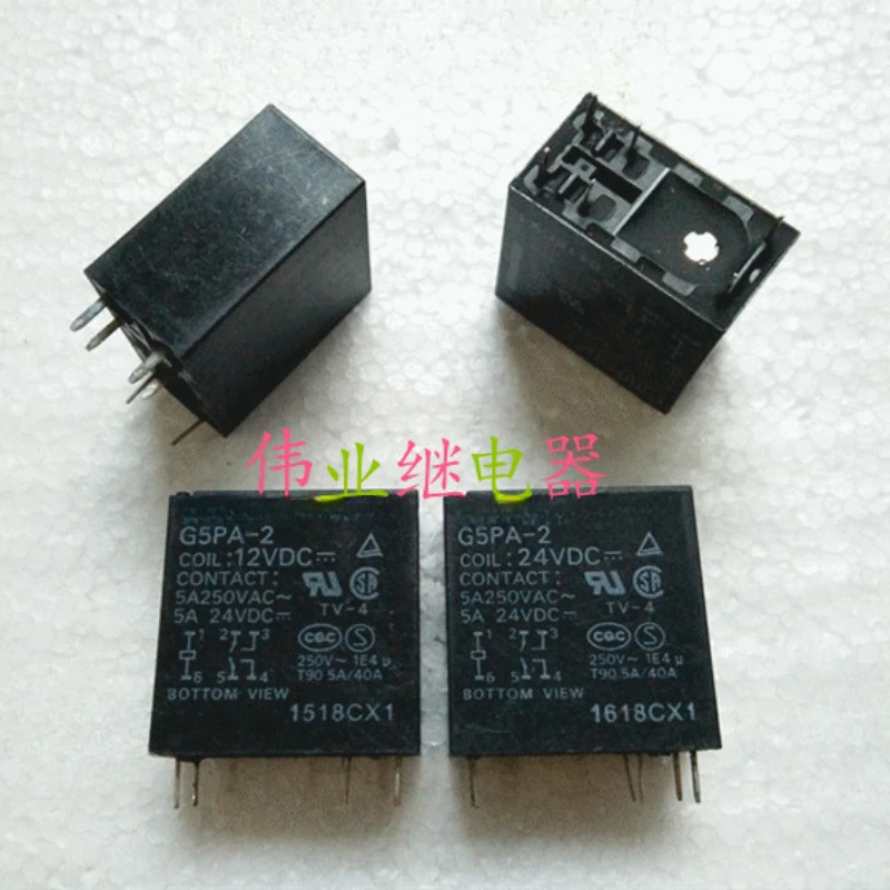 （Brand-new）1pcs/lot 100% original genuine relay:G5PA-2 12VDC G5PA-2 24VDC 6pins 5A