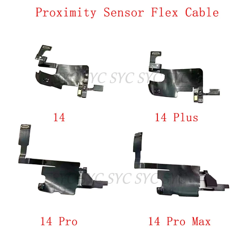 

Proximity Light Sensor Earphone Ribbon For iPhone 14 Pro Max 14 Plus Earpiece Speaker Flex Cable Repair Parts