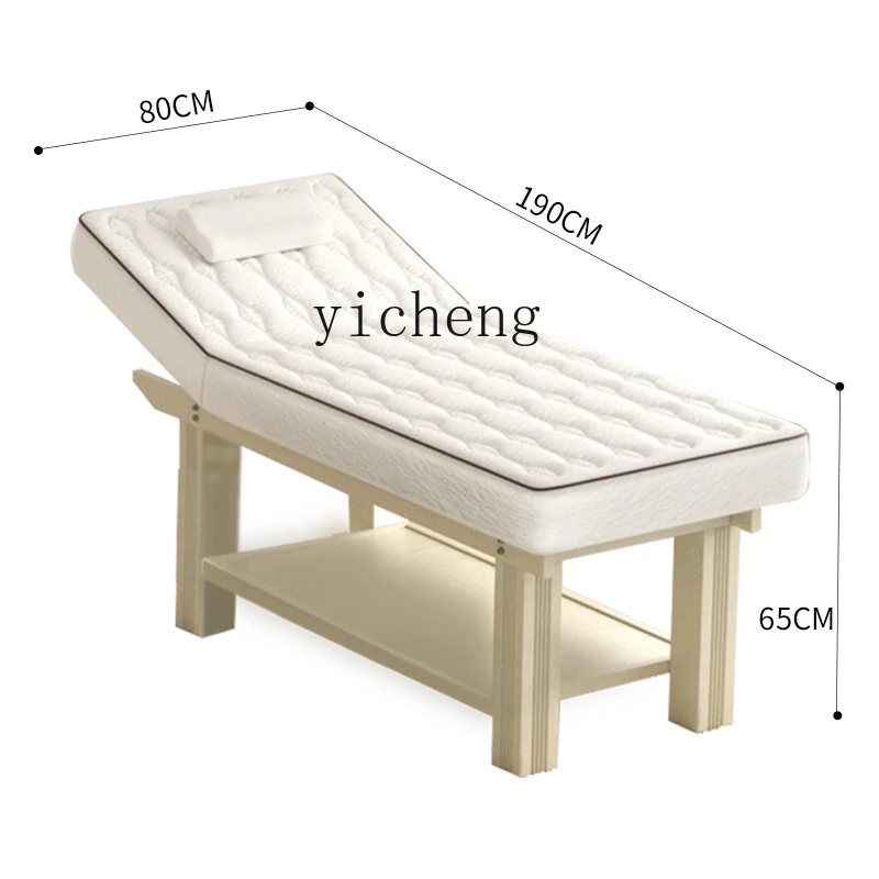 TQH solid wood beauty bed beauty salon special massage moxibustion bed eyelash bed