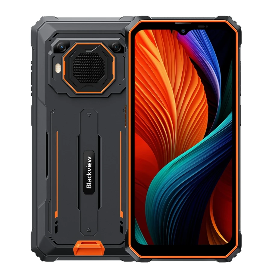 2025 Novo Blackview BV6200 Plus 4G Smartphone robusto - T606 Octa-Core 1,6 GHz 8 GB RAM 256 GB ROM 6,56" 120 Hz Display Android 14