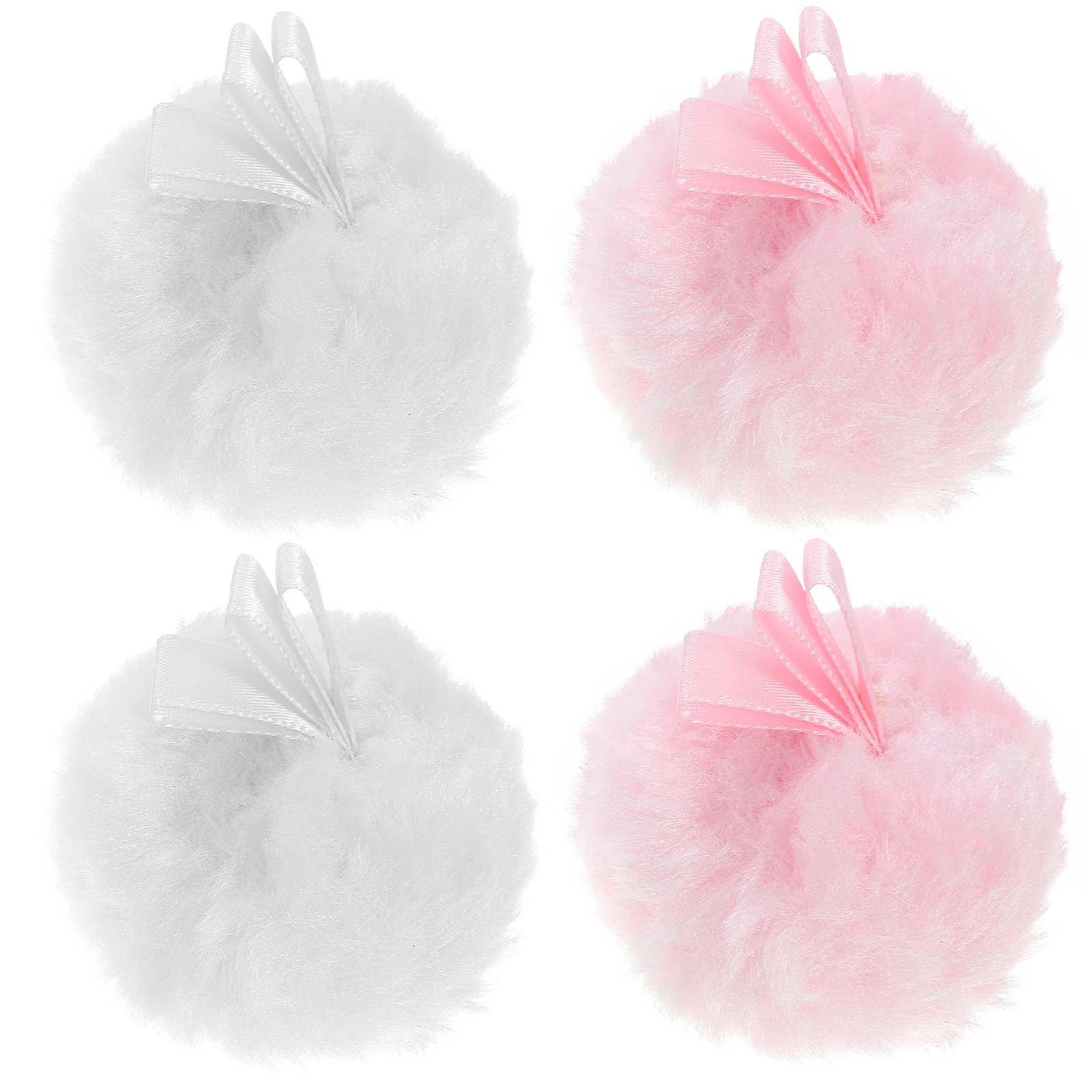 4 قطع من وسادة إزالة المكياج الفاخرة ذات الملمس الناعم، تخزين مدمج سهل للسفر المنزلي، روتين التجميل اليومي #6