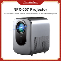 Everycom Touyinger NFX-007 1080P Full HD Projector 8000 Lumens Wifi Smart Home Cinema Beam Linux Support Electronic Focus HDR10
