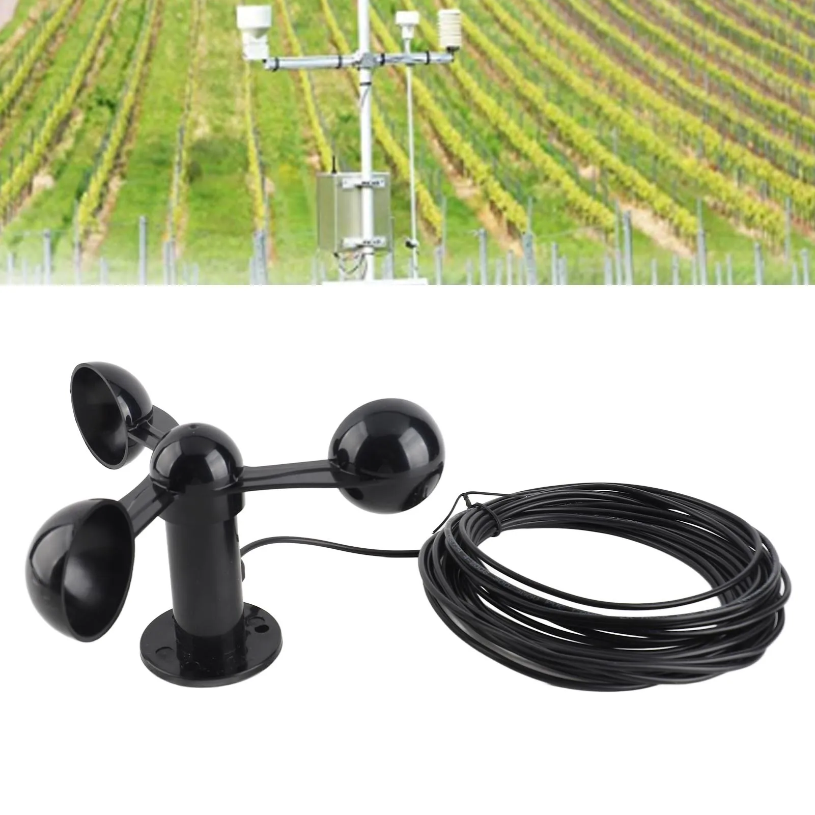 Sensor de Velocidad del Viento - Anemometer Wind Speed reseña y precio