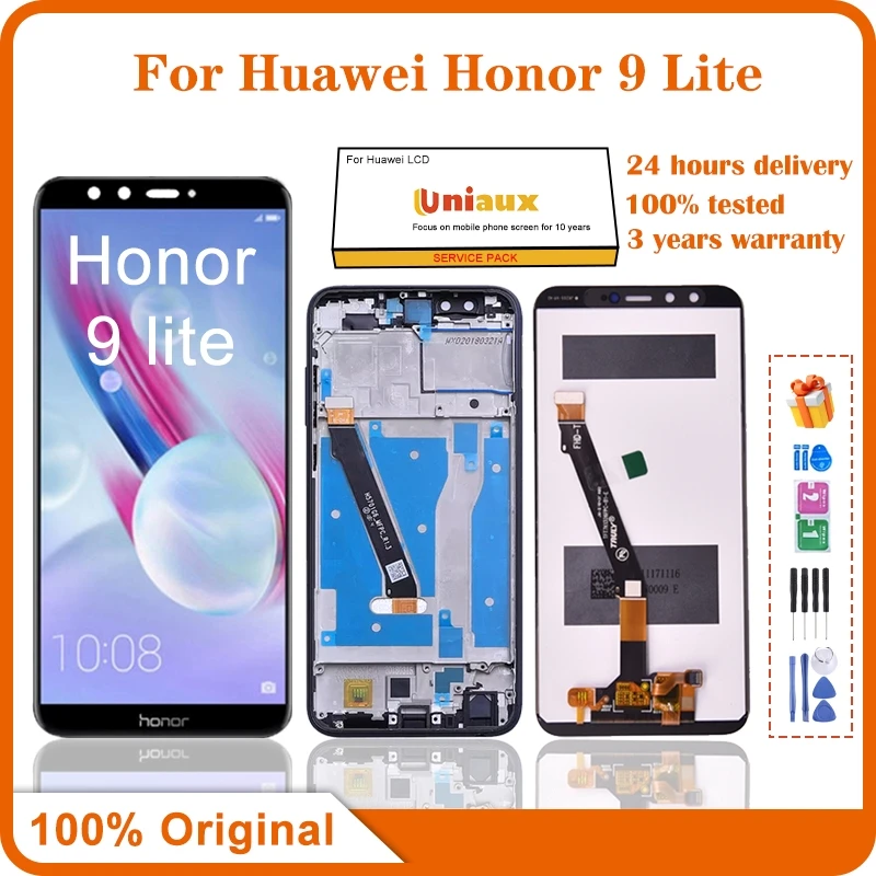 

Display For Huawei Honor 9 Lite LCD Display With Frame Touch Screen Assembly Honor 9 Lite LLD-L31/L21/L11/AL0 Screen Replacement