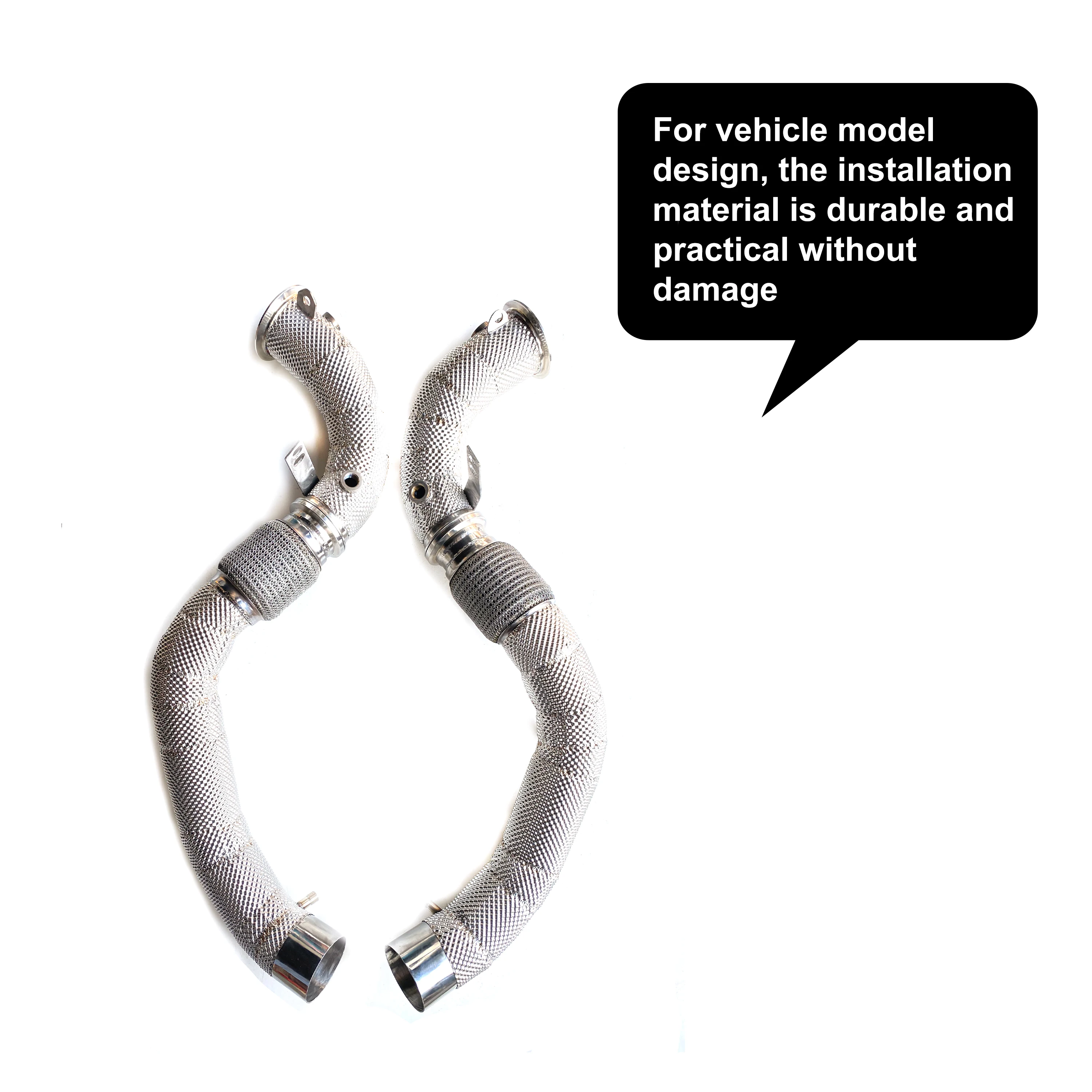 ACE Katalysator-Auspuff-Downpipe Rennsport-Auspuffanlage für BMW M5 F90 4.4T 2018-2023 Downpipe – Detail 5