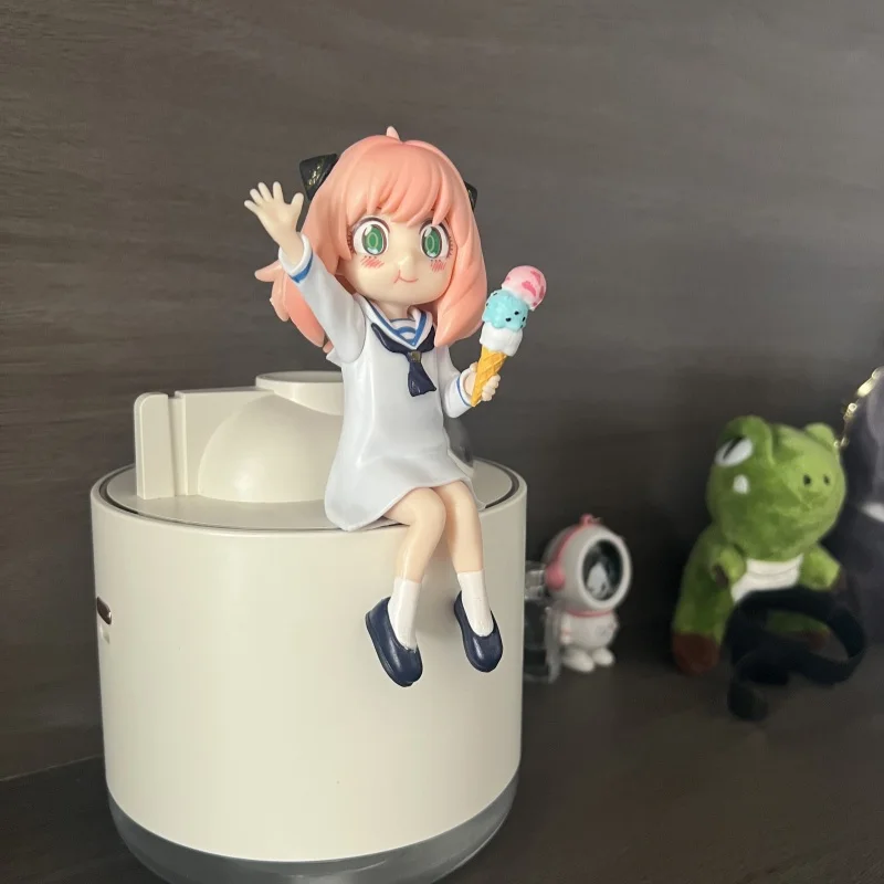Novo espião × família anya forger para macarrão prensado anime figura modelo periférico bonito ornamento de mesa presente do feriado estátua coleção
