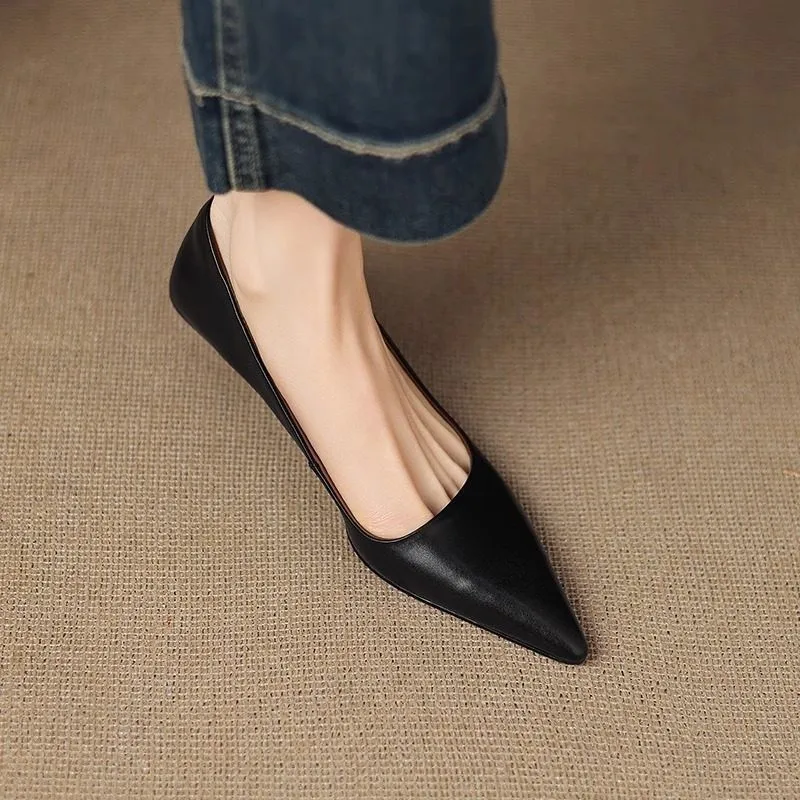 Sexy Pink Thin High Heels Pumps Women Pointed Toe Slip on Shoes Elegant Prom Wedding Stripper Ladies Dress Shoes 2026 New