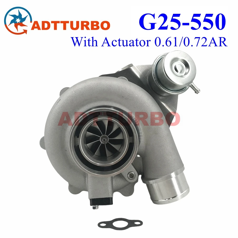 G25-550 Complete Turbocharger with Vacuum Valve 858161-5002S 877895-5003S 871390-5004S 877895-5007S Garrett Turbo