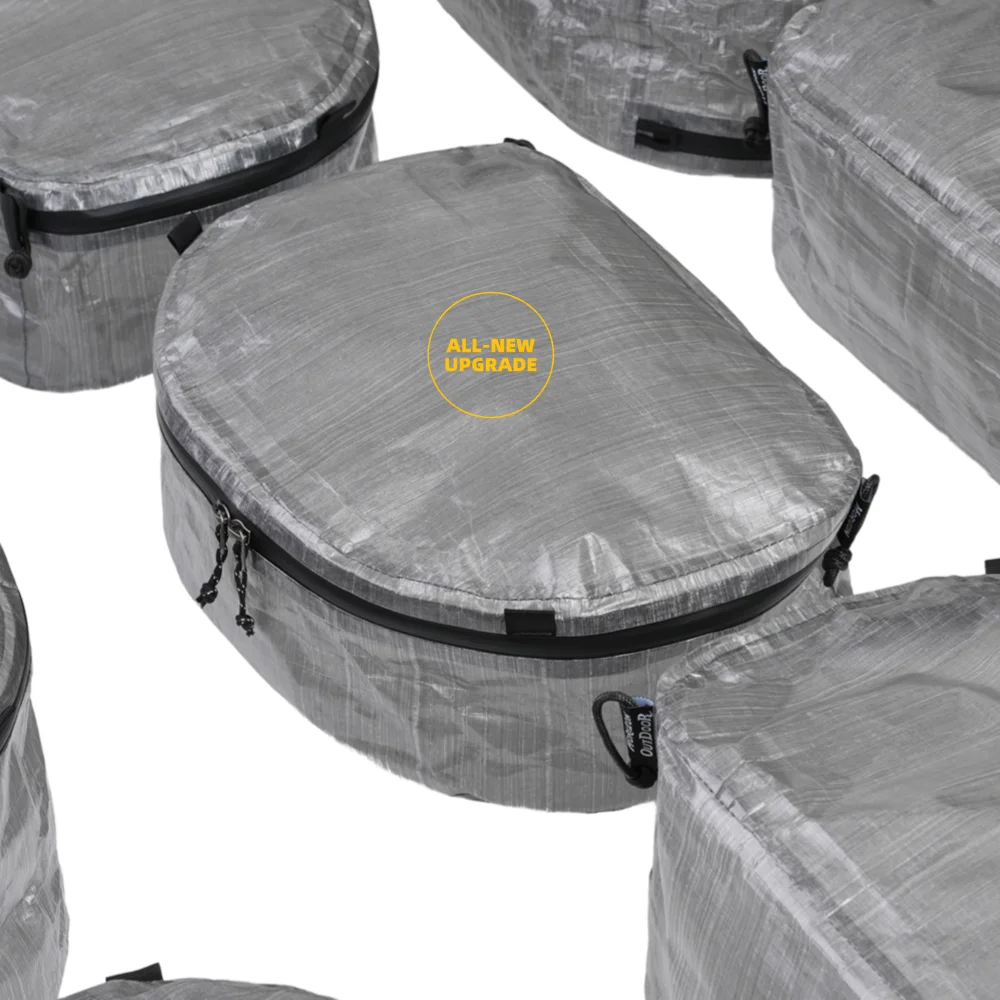 [HDOR] Dyneema Packing Pods Backpack Packing Organizer Bag Dyneema Pouch 1/4, 1/3, 1/6 Linner Ultralight 1.6oz Cuben Fiber