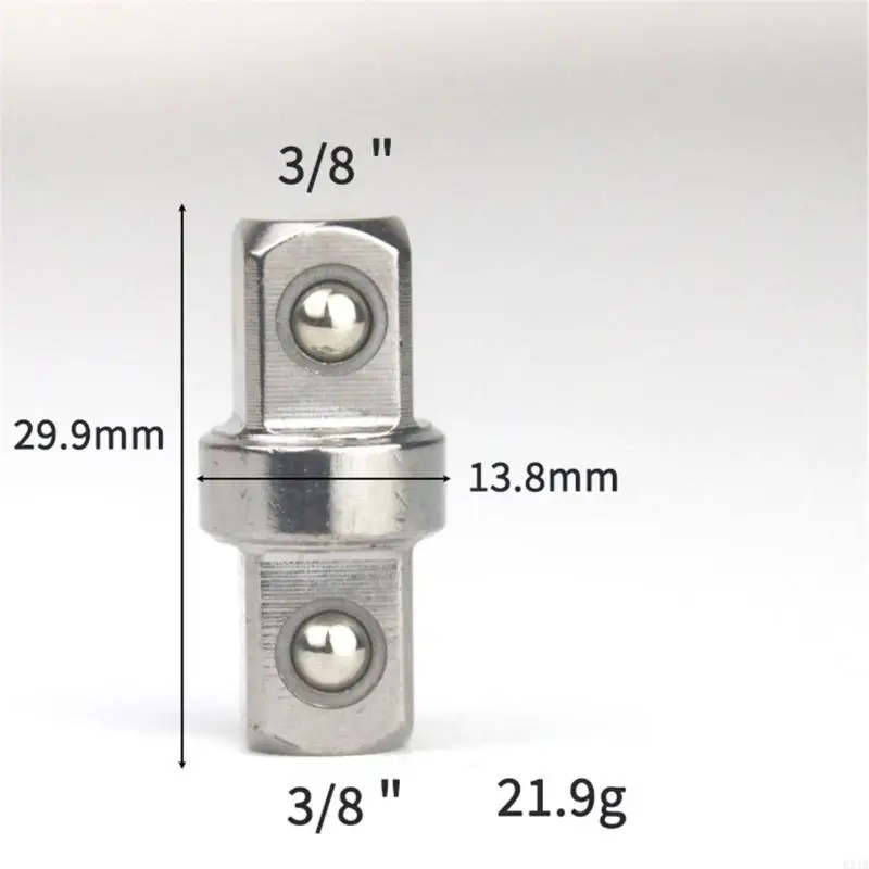 Adaptador soquete tamanho múltiplo 1/4 a 3/8 polegada Conversor acionamento quadrado conjunto para melhorias da