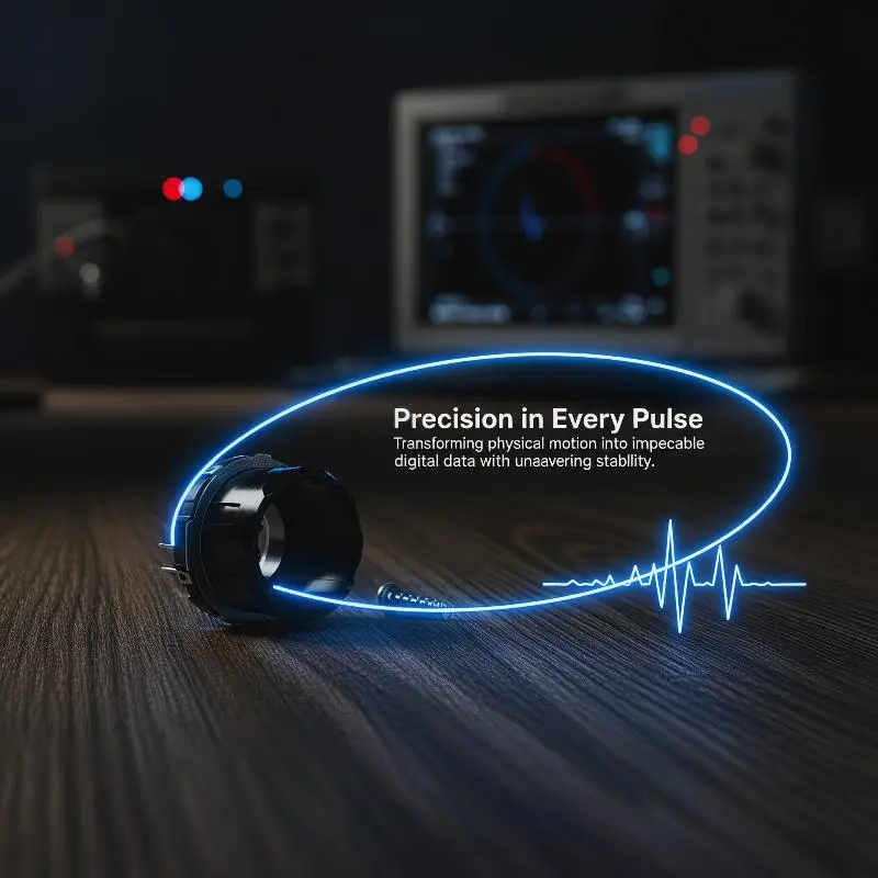 User-Friendly EC25 EC28 EC35 Hollow Encoder Offering 360-Degree Rotation and 15-Pulse Position Sensor for Versatile Equipment