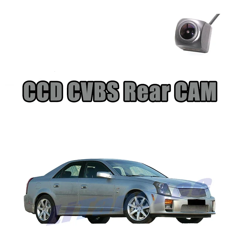 For Cadillac CTS CTS-V 2008 2009 Car Rear View Camera CCD CVBS 720P Reverse Night Vision WaterPoof Parking Backup CAM