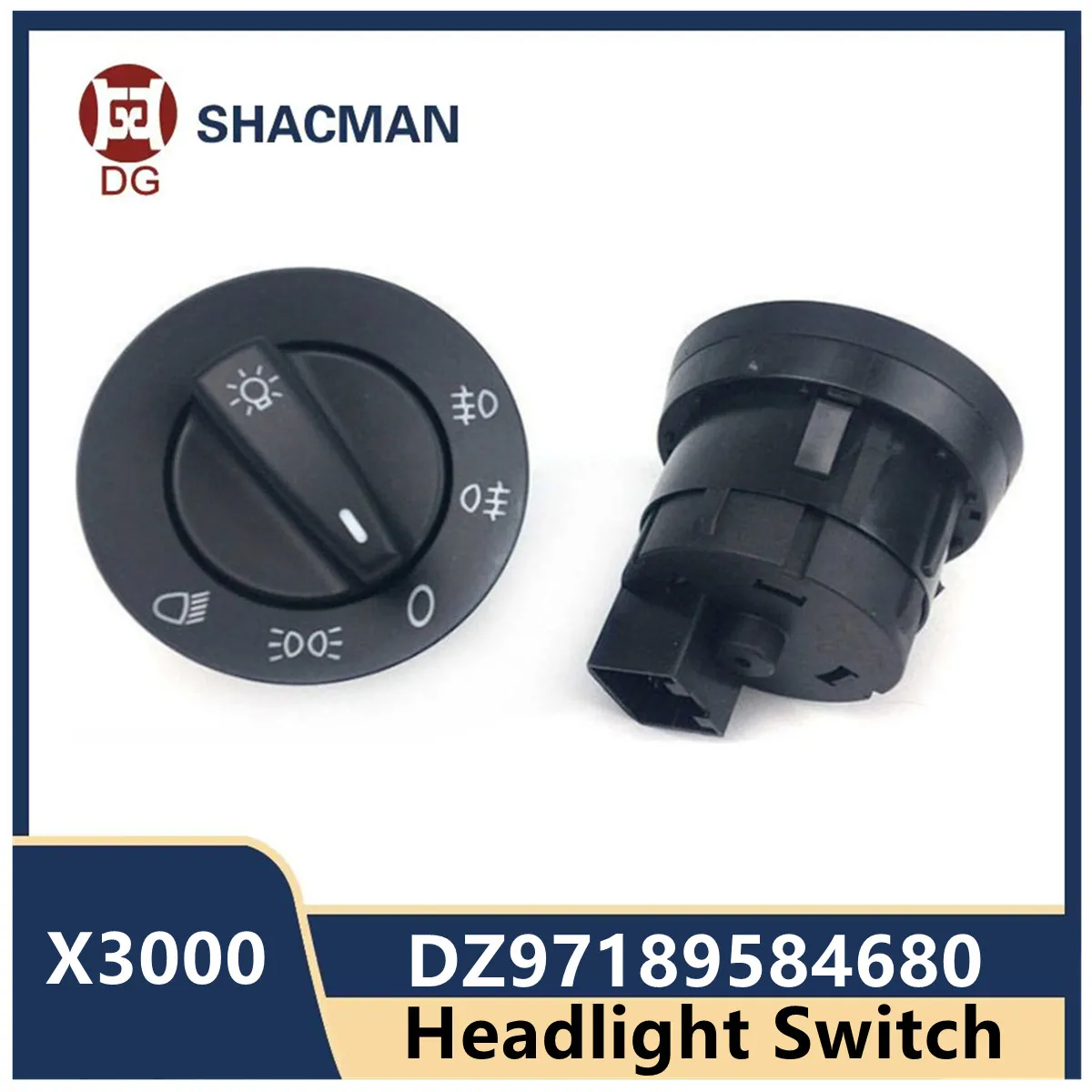 Headlight Switch DZ97189584680 For Shaanxi SHACMAN X3000 Light Knob Master Switch Original Truck Accessories