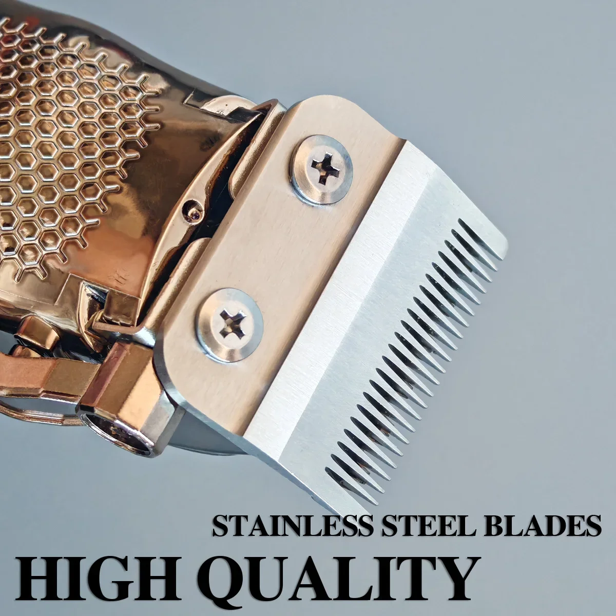 Máquina de cortar cabelo de barbeiro profissional BRDCLIP 803 5 ajuste de velocidade 506T 7000RPM Máquina de corte de cabelo elétrica Bateria grande